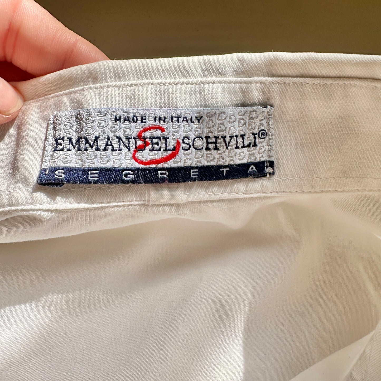 Emmanuel Schvili camicia L/XL