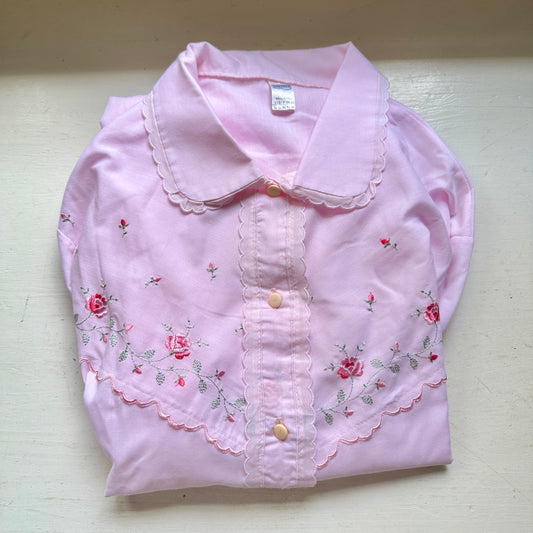 Camicia da notte vintage rosa tg 58